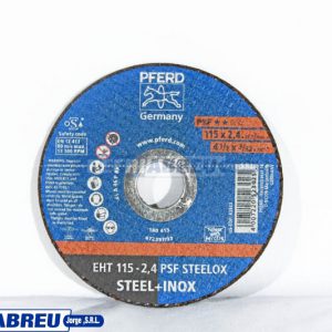 DISCO CORTE PFERD 4-1/2 X 3/32 X 7/8 PLANO ACERO INOXIDABLE