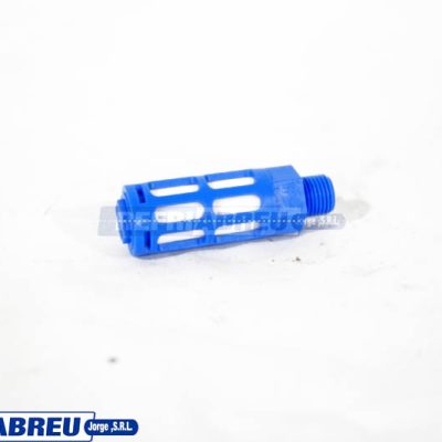 SILENCIADOR PLASTICO 1/4 MACHO NPT