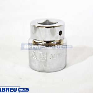 CUBO CROMADO STANLEY 1/2 X 13 MILIMETROS HEXAGONAL