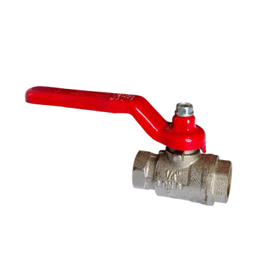 LLAVE PASO BOLA NO.90 1/4 H/NPT PALANCA ROJA