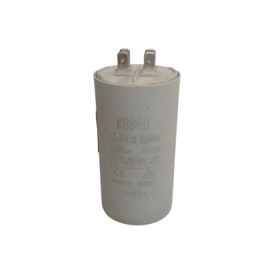 CAPACITOR BOMBA 50 MICROFARADIO 450 VOLTIOS