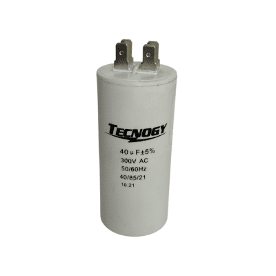 CAPACITOR BOMBA 40 MICROFARADIO 250 VOLTIOS