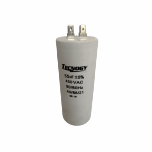 CAPACITOR BOMBA 55 MICROFARADIOS 450 VOLTIOS