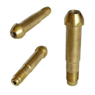 VASTAGO O NIPLE DE ACETILENO CGA-510 3 PULGADAS X 1/4 NPT