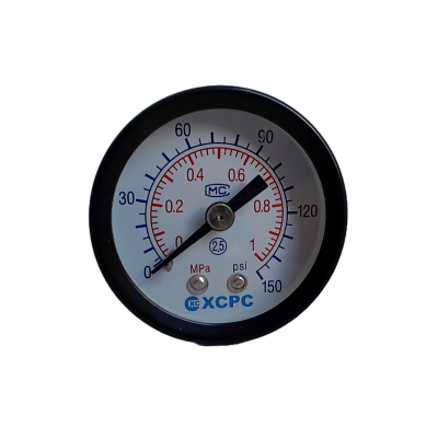 RELOJ MANOMETRO SECO 0-150 PSI MONTURA TRASERA 1/4 MACHO NPT