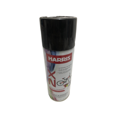 PINTURA EN SPRAY HARRIS NEGRO ALTA TEMPERATURA - CON BRILLO