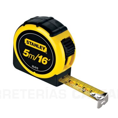 CINTA METRICA STANLEY 5 METROS X 3/4 PULGADAS