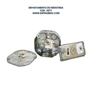TAPA CIEGA DE METAL HEXAGONAL