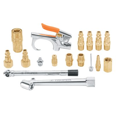 KIT COMPRESOR AIRE TRUPER (17 PIEZAS)