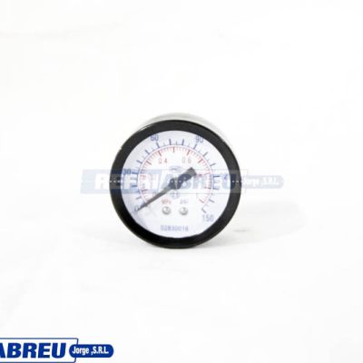 RELOJ MANOMETRO SECO 0-200 PSI MONTURA TRASERA