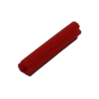TARUGO PLASTICO ROJO 1/4 X 1-1/2 PULGADA