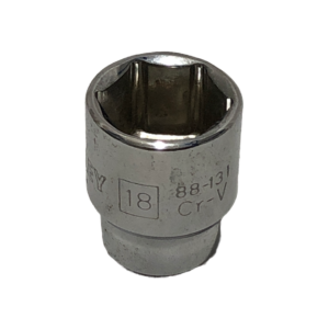 CUBO CROMADO STANLEY 3/8 X 18 MM HEXAGONAL