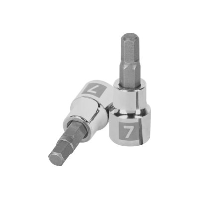 CUBO CROMADO 3/8 X 07 MILIMETRO TIPO ALLEN