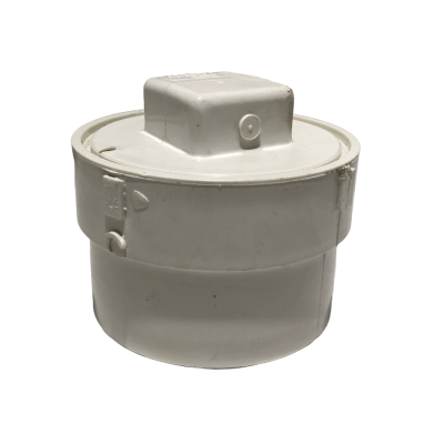 TAPON PVC REGISTRO 4 PULGADAS SCH-40