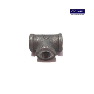 TEE HIERRO NEGRO 1/4 H/NPT