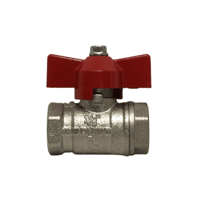 LLAVE PASO BOLA NO.92 3/8 H/NPT PALANCA ROJA