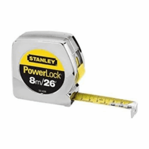 CINTA METRICA STANLEY 8 METROS X 1 PULGADA METAL