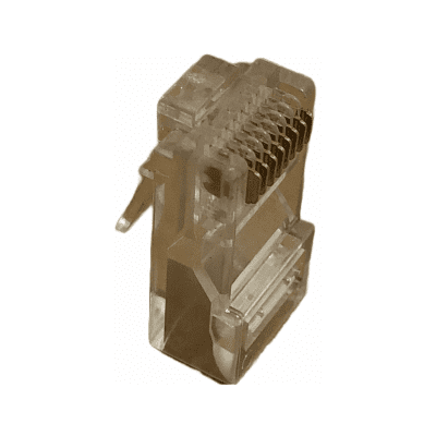 TERMINAL CABLE RED RJ-45 8 PIN PLASTICO