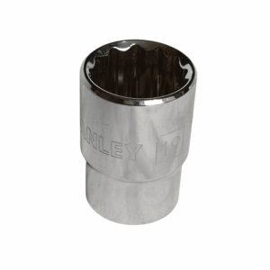 CUBO CROMADO 1/2 X 19 MILIMETROS ESTRIADO