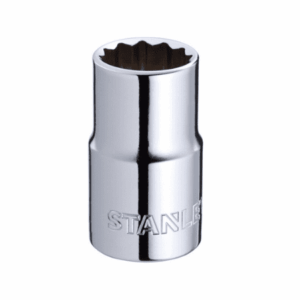CUBO CROMADO STANLEY 1/2 X 13 MILIMETROS ESTRIADO