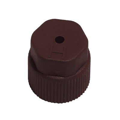 TAPON VALVULA SERVICIO 16 MM HIGH SIDE RED