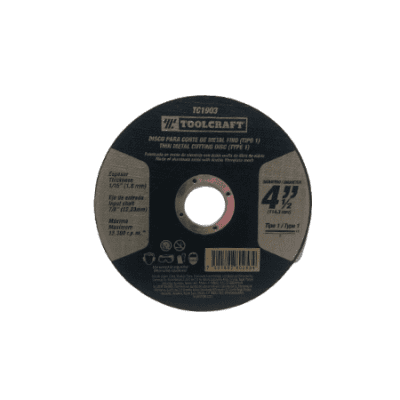 DISCO CORTE TOOLCRAFT 4-1/2 X 1/16 X 7/8