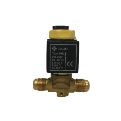 VALVULA SOLENOIDE REFRIGERACION 3/8 FLARE COIL 220 VOLTIOS QE QUALITY