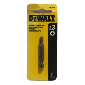 PUNTA DESTORNILLADOR ESTRIAS NO. 3 X 3 PULGADA DEWALT