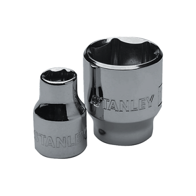 CUBO CROMADO STANLEY 3/8 X 23 MM HEXAGONAL