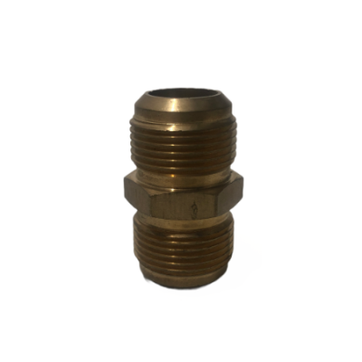UNION BRONCE MACHO FLARE 3/4 45 GRADOS