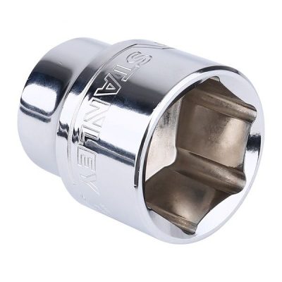 CUBO CROMADO STANLEY 3/4 X 22 MILIMETROS HEXAGONAL