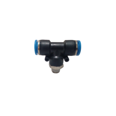TEE PLASTICO COMBINADA 1/2 A.R. X 1/2 A.R. X 1/4 M/NPT