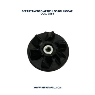 MARIPOSA LICUADORA PLASTICA NEGRO TUERCA