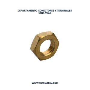 TUERCA BRONCE BLOQUEO 1/8 NPT