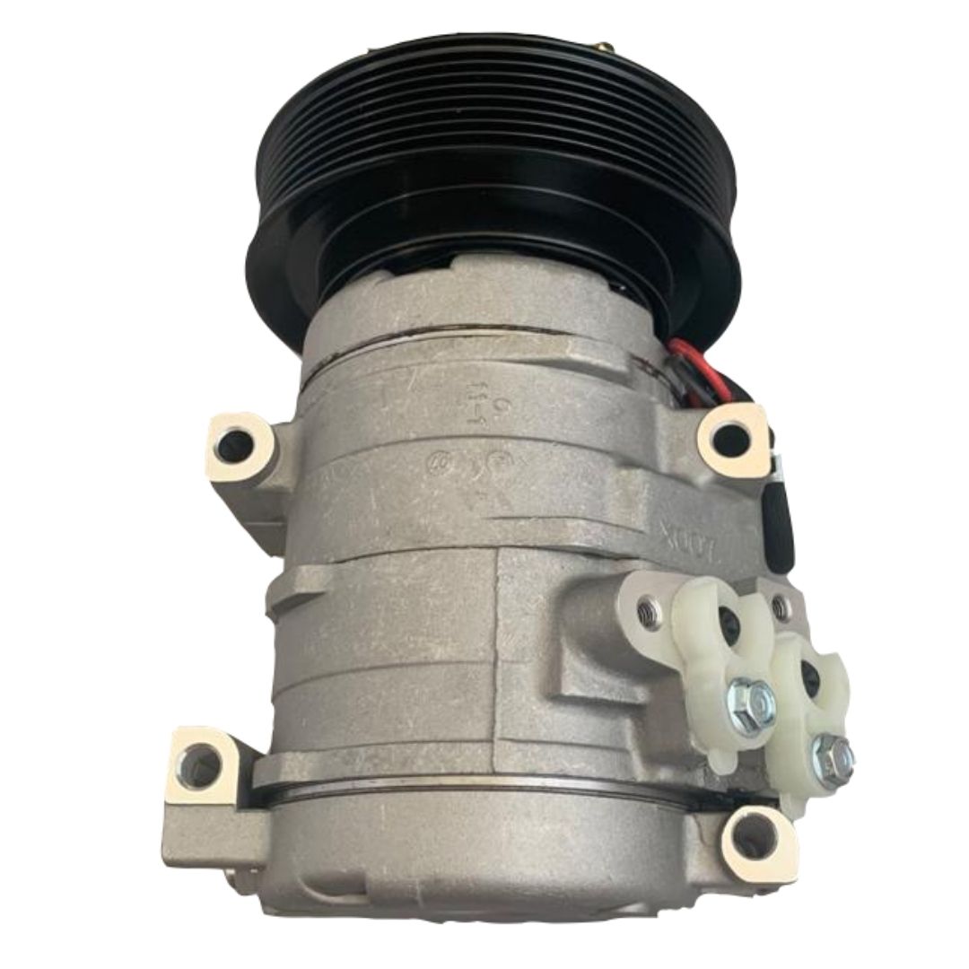 COMPRESOR AUTO CATERPILLAR 10S17C 24 VOLTIOS ACANALADO TAPA ECONOMICO (GRUPO PANA FRIO 2014258)