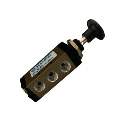 VALVULA NEUMANTICA MANUAL 3 VIAS 2 POSICIONES 1/8 H/NPT