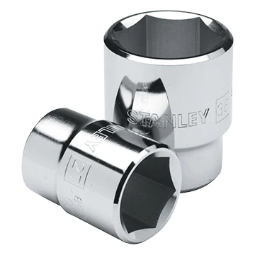 CUBO CROMADO STANLEY 3/4 X 46 MM HEXAGONAL