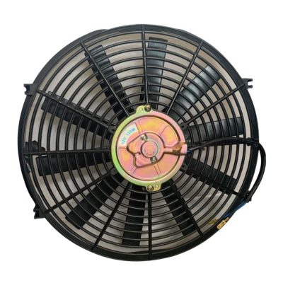 ABANICO UNIVERSAL CONDENSADOR AUTO 14 PULGADA 12 VOLTIOS 130 WATTS
