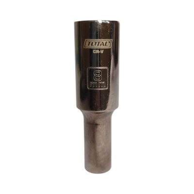 CUBO CROMADO 1/2 X 08MM LARGO HEXAGONAL