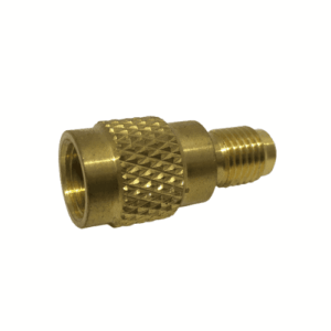 ADAPTADOR VALVULA R-410 5/16 HEMBRA FLARE X 1/4 SERVICIO ECONOMICO
