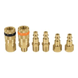 CONECTOR ACOPLE RAPIDO 1/4 SET LATON 4/1 TRUPER