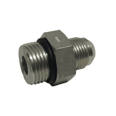 CONECTOR HIERRO 3/4 M/BOSS X 5/8 M/F JIC 37G.