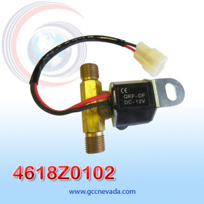 VALVULA SOLENOIDE REFRIGERACION 5/16 ORING 12 VOLTIOS