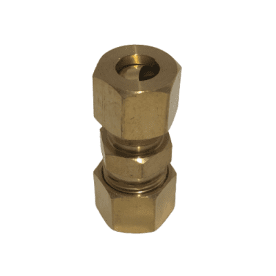 UNION BRONCE COMPRESION REDUCIDA 3/8 X 5/16
