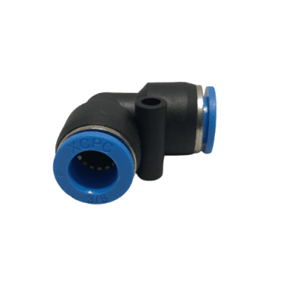 CODO PLASTICO ACOPLE RAPIDO 3/8