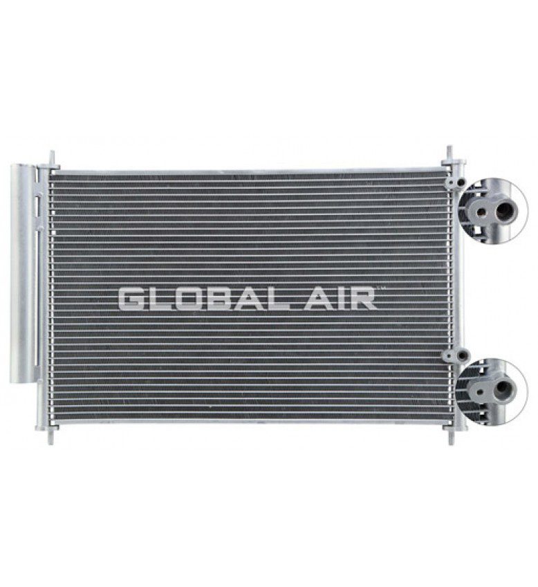 CONDENSADOR TOYOTA COROLLA 09-19 MATRIX 09-14 GLOBAL AIR