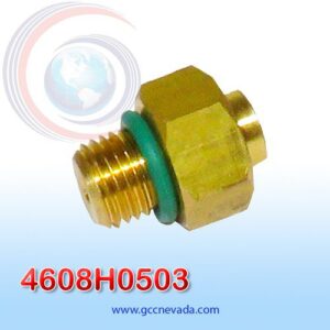 VALVULA SEGURIDAD COMPRESOR GM V5 ROSCA FINA R-134