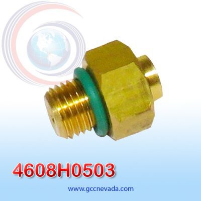 VALVULA SEGURIDAD COMPRESOR GM V5 ROSCA FINA R-134