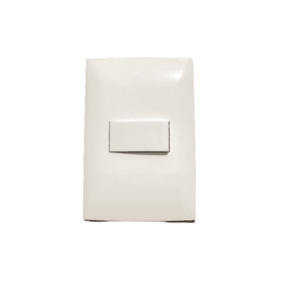 INTERRUPTOR SENCILLO 10 AMPERES 110-250V. BLANCO LEVINTON
