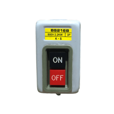 PUSH BOTTON ON/OFF 3 POLOS 15 AMPERES 110 -250 VOLTIOS